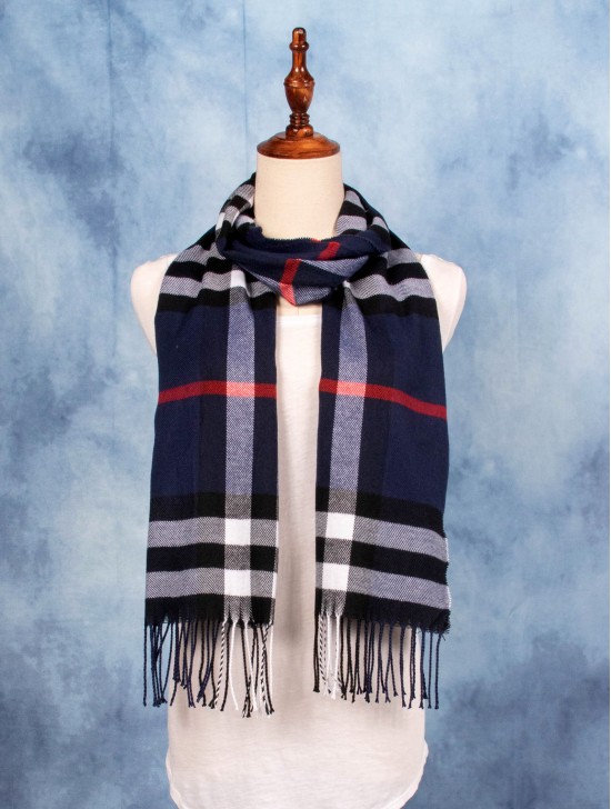 Fashion Plaid Premium Scarf